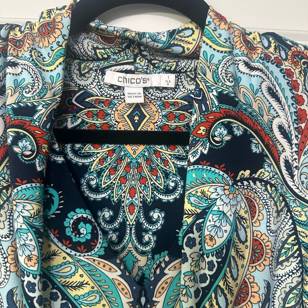 Chico’s Size 1 Maxi Dress NWT